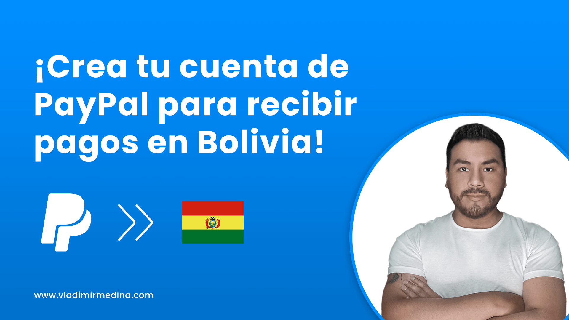 Crear cuenta de PayPal en Bolivia