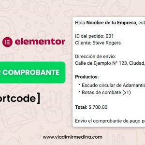 Recibir detalles de Pedido de WooCommerce por WhatsApp